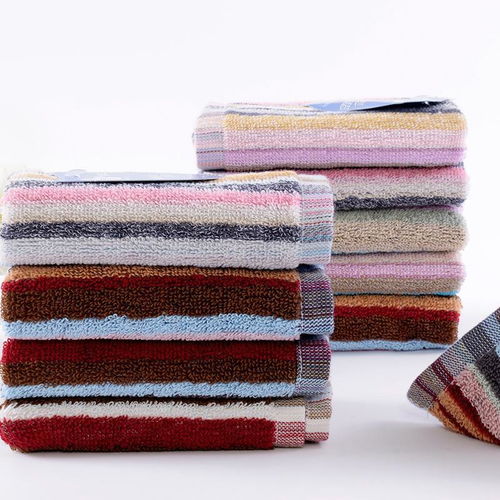 方巾 柔软吸水的正方形洗脸澡巾，适合成人与儿童