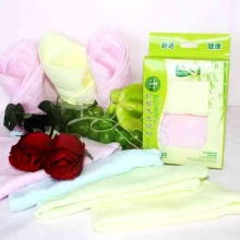 玉梦馨竹纤维小方巾 呵护婴童寝居的天然选择