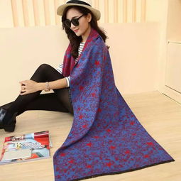 明考刺绣围巾 传统工艺与现代时尚的完美融合