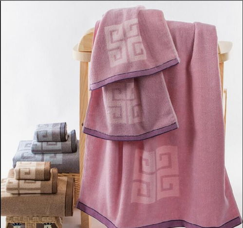 柔软加厚，吸水极佳 纯棉回字纹三件套巾全解析