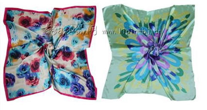 女士大方巾 轻柔真丝丝绸方巾的优雅诠释